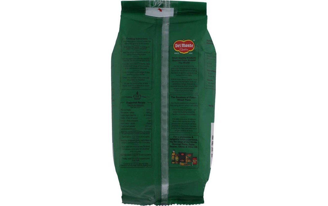 Del Monte Penne Rigate Durum Wheat Semolina Pasta   Pack  500 grams